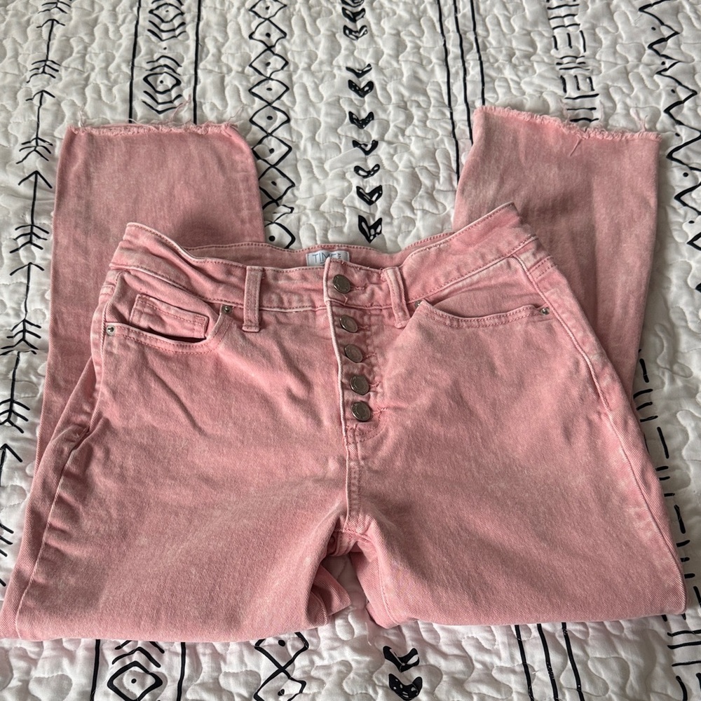 Time and Tru High Rise Pink Jeans
